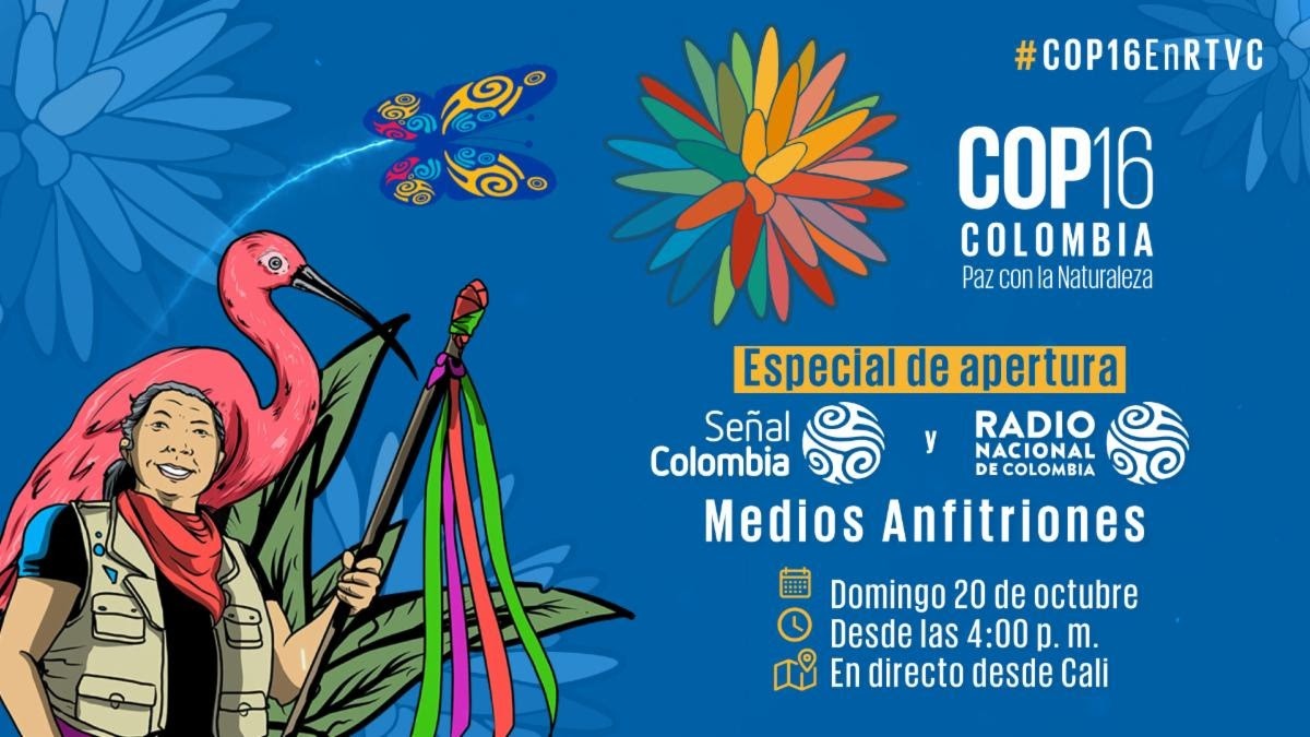 Así será la inauguración de la COP16 este domingo transmisión en vivo